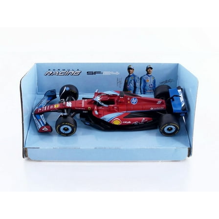 BBURAGO 1/43 - FERRARI SF-24 - Miami GP 2024 (C. Leclerc)
