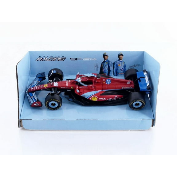 BBURAGO 1/43 - FERRARI SF-24 - Miami GP 2024 (C. Leclerc)
