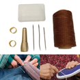 thumbnail image 1 of Accesorios profesionales de artesanía en cuero, costura, kit de herramientas y suministros de punzones de costura, artesanía de bricolaje, cuero, tela Soledad Agujas de punzón de coser, 1 of 10