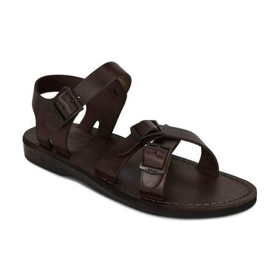 James - Leather Adjustable sandal - Mens Sandals