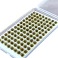 thumbnail image 1 of 4mm Grass Tuft Model Grass Model Grass Vegetation groups for Scenery Model Train Railroad Sand Table Architectural Model Decoration Yellow Green, 1 of 8