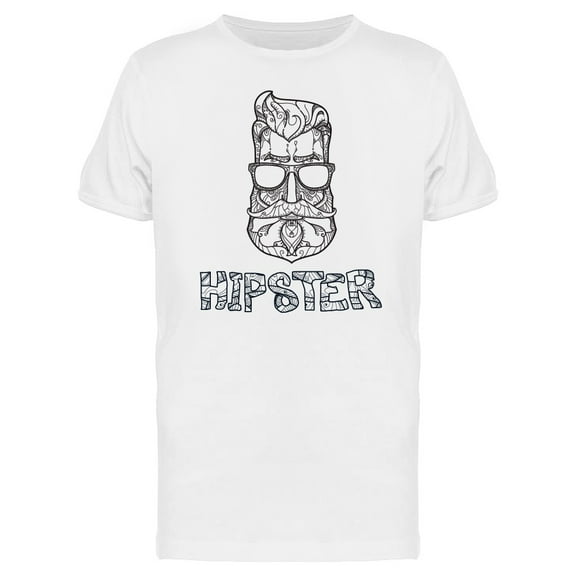 Ethnic Hipster T-Shirt Men -Image by Shutterstock, Male Medium