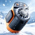 thumbnail image 4 of Cevemin USB Rechargeable Waist Hanging Fan Portable Clip On High Speed Cooling Fan Hands Free Neck Waist Mount Fan for Construction Site Outdoor Camping, 4 of 9