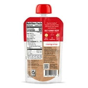 (3 pack) Happy Baby Clearly Crafted, Stage 2 Organic Baby Food, Bananas Raspberries & Oats, 4 oz. Pouch
