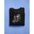 thumbnail image 3 of Bengal Tiger In The Dark Sweatshirt Men -SPIdeals Designs, Male Medium, 3 of 4