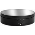 thumbnail image 1 of Motorized Rotating Display Stand, 360 Degree Electric Rotating Turntable Display Stand Motorized Turntable Stand for Photography Products Display, Jewelry, Watch, 3D Models(Black,Mirror), 1 of 7
