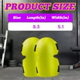 thumbnail image 2 of BESTSKY 2Pcs Knee Pads,Construction Knee Pads Gardening Knee Pads,Eva Material Knee Pads for Men,Green, 2 of 7