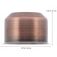 thumbnail image 2 of 10 piezas E27 Base de lámpara de galvanoplastia Accesorio de portalámparas, 2 of 6