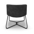 thumbnail image 5 of Plata Decor Import Inc. – Fauteuil Slope : fauteuil de salon moderne en PU noir, idéal pour le salon, 5 of 5