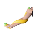 thumbnail image 2 of Squishy Banana Stress Ball Toy Slow-Rising Squeeze Fidget Toys for Party Favors, Easter Gift, 2 of 5
