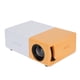 thumbnail image 1 of Proyector de Pequeño, Proyector de Películas 1080p Enfoca Manual para acampar para la Sala de Reuniones, 1 of 7