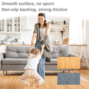Qunbio Bamboo Rug, 79 x 29.5 Anti-Slip Bamboo Floor Mat, Large Runner Rugs for Living Room, Kitchen, Entryway