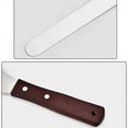 thumbnail image 2 of Zhuge Espátula para decorar Cuchillo recto para besar Utensilio para hornear Mango de madera Espátula de acero inoxidable de 8 pulgadas Espátula para crema Espátula para pastel, 2 of 5