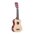 thumbnail image 1 of Ruiboury Mini Portable 4-string Ukulele String Musical Instrument Ukuleles Acoustic Professional Gifts Guitar for Concert 23inch Wood Color, 1 of 6