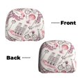 thumbnail image 3 of Headrest Covers for Cars Accessories Interior for Women Men 2Pcs - Bike Pattern Artistic Head Rest Cover for Car Decorations, Car Headrest Cover for Car Decor Interior, 3 of 8