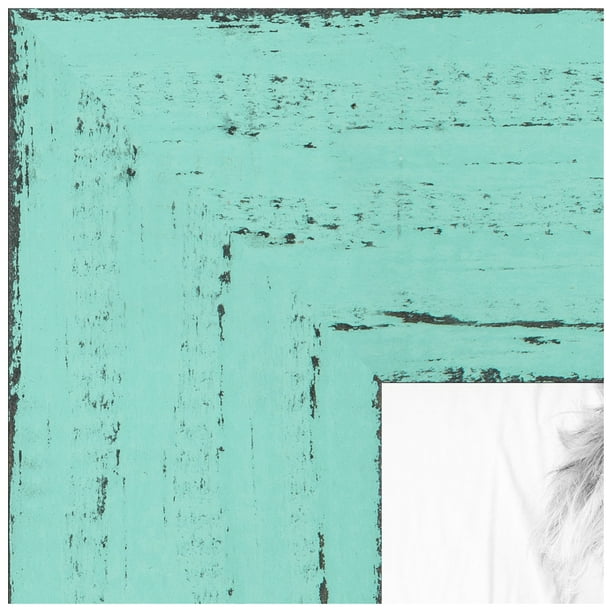 ArtToFrames 16x20 Inch Blue Picture Frame, This Blue Wood Poster Frame