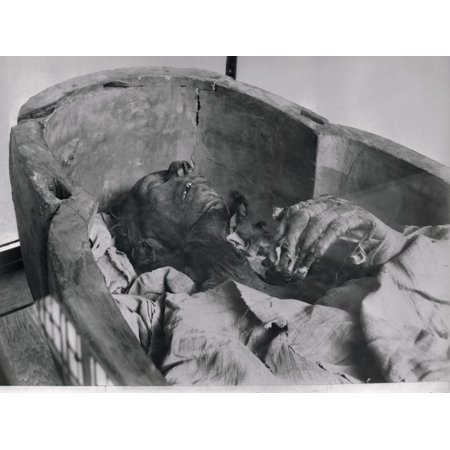 Mummy of Ramses II King of 19Th Dynasty of Egypt Print Wall (Best Preserved Egyptian Mummy)