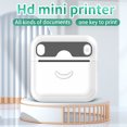 thumbnail image 3 of Mini Printer, Wide Application Inkless Printer Rechargeable Time Saving Powerful APP  for School for Students, 3 of 7