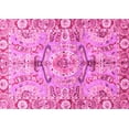 thumbnail image 1 of Ahgly Company Indoor Rectangle Abstract Pink Modern Area Rugs, 6' x 9', 1 of 4
