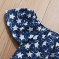thumbnail image 4 of Kaprioy My First 4th of July Baby Girl Outfit Toddler Girl 4th of July Jean Outfit Independence Day Baby Denim Shorts Set Little Girl Summer Clothes, 4 of 9