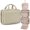 Camel, variant on Large Toiletry Bag Travel Bag with Hanging Hook, Water-resistant Makeup Cosmetic Bag Travel Organizer for Accessories, Shampoo, Full Sized Container, Toiletries