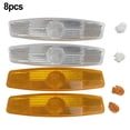 thumbnail image 4 of 8 Piece Spoke Reflectors Bicycle Cat Eye Reflectors Set Rear Reflector, 4 of 11