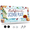 Breakfast with Coffee, variant on Colorful Butterflies Designs Aluminum License Plate Frame, License Plate Cover for Car Decorative Parts, Rust-Proof Weather-Proof Suitable for All Vehicles 12 "X 6"
