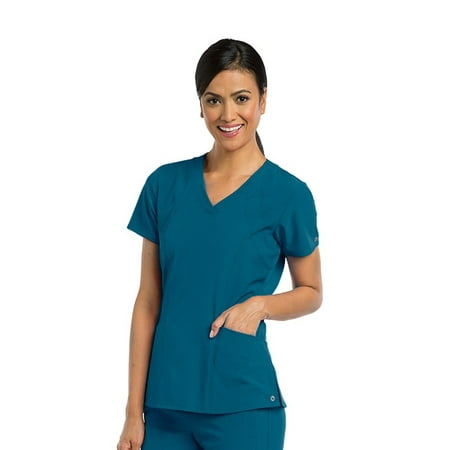 

Barco One Women s 4-Pocket Sporty V-Neck Scrub Top - 5106