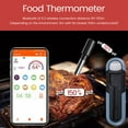 thumbnail image 4 of Termómetro Inalámbrico para Alimentos, Carne, Bistec, Digital, Bluetooth, Accesorios para Barbacoa, Cocina, Horno, Parrilla, Barbacoa, Termómetros Inteligentes A, 4 of 5