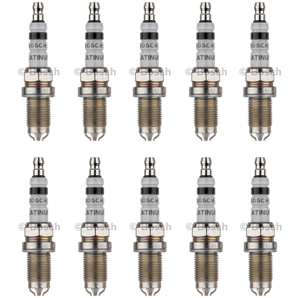 New Spark Plug (Set of 10) BOSCH # 4428 Platinum+4 - Walmart.com ...