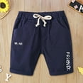 thumbnail image 2 of Kids Shorts Stretchy Relaxed Pull-On Boy Summer Outfit Boys Soccer Shorts 4-5 Years, 2 of 4