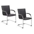 thumbnail image 1 of Boss Office Chaise Latérale à Cadre Chromé (Lot de 2), 1 of 8