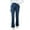 Blue, variant on High Waist Flared Bootcut Jeans Winter Warm Trousers Stretchy Comfort Fit Wide Leg Flare Pants For Casual Wear Jean Cargo Pants for Women Baggy Mod Mom