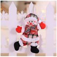 thumbnail image 1 of Adornos navideños de Feliz Año Nuevo, regalo de Navidad artesanal, Papá Noel, muñeco colgante de árbol de nieve, decoraciones colgantes para el hogar, 2023, 1 of 4
