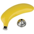 thumbnail image 4 of Botella de cadera Macarena forma de plátano 5 onzas acero inoxidable, 4 of 8