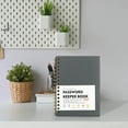 thumbnail image 3 of Bxaolu Pocket Small Notebook Journals for Women Men, 112 Pages Mini Notebooks for Work Travel, 4.25”x5.7” Small Pocket Notepad, Little Cute A6 Notebook for Note Taking, Gray, 3 of 7