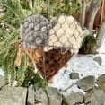 thumbnail image 3 of Methold Nido de pájaro creativo hecho a mano con forma de corazón, cálido y flexible, ideal para el invierno en estaciones frías. Suministros para pájaros, 3 of 6