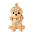 thumbnail image 5 of Naierhg Rhinestone Poodle Dog Pendant Keychain Key Ring Clasp Handbag Ornament, 5 of 7