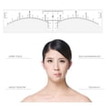 thumbnail image 4 of Adhesivo desechable HOTWE con forma de regla de cejas para microblading (50 unidades), 4 of 7