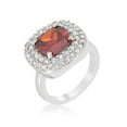 thumbnail image 1 of Micropave Red Bridal Cocktail Ring Size - 05, 1 of 1