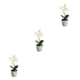 thumbnail image 3 of Ramo de boda Planta artificial Yuarrent Flor de imitación Blanco, 3 of 6
