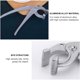 thumbnail image 5 of Abrazadera para sartén FLhrweasw Antiescaldaduras de aleación de aluminio, 5 of 9