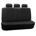 thumbnail image 1 of Deluxe Leatherette Padded Seat Covers For Car Truck SUV Van - Rear Bench, 1 of 3