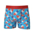 thumbnail image 1 of Bomb Pop Red White and Blue Boxer Briefs-Medium, 1 of 4