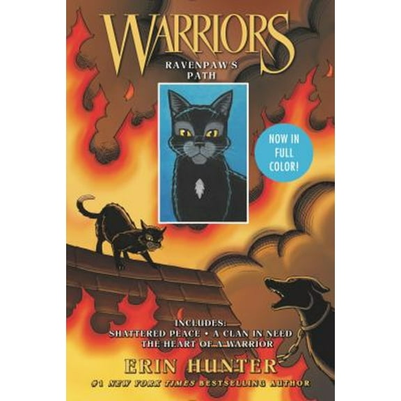 Pre-Owned Warriors: Ravenpaw's Path: 3 Full-Color Warriors Manga Books in 1: Shattered Peace, a Clan in Need, the Heart of a Warrior (Paperback) 0062748246 9780062748249