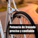 thumbnail image 5 of Juego de frenos caliper para bicicleta de carrera aluminio plata con palancas de freno plata Gospel, 5 of 6