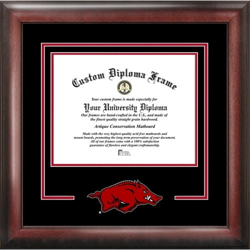 Campus Images UT995SD-1185 11 x 8.5 in. Utah Utes Spirit Diploma Frame - Satin Mahogany
