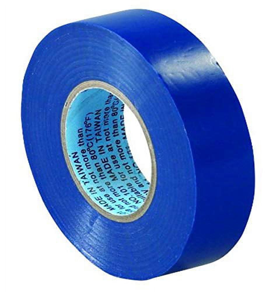 Aviditi T964618K 0.75 in. x 20 yards Blue Electrical Tape - Case of 200