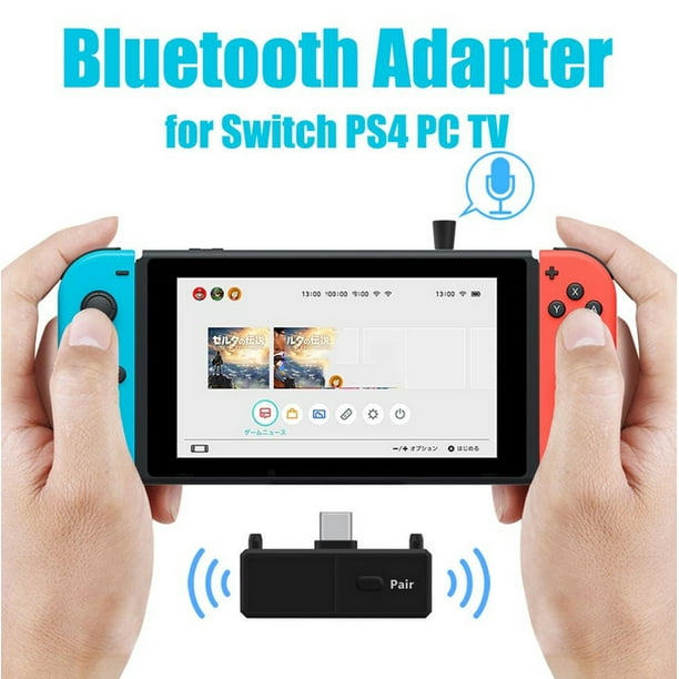 Adaptateur Audio Sans Fil Bluetooth 5.0 EDR A2DP Faible Latence pour Commutateur Nintendo PS4 TV PC Jeux Spécification: Bluetooth5.0