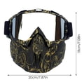 thumbnail image 4 of Snow Ninja Mask, Snow Ninja Mask Goggles, Cold Weather Goggles, Ski Mask with Goggles, Dritnow Outdoor Mask Anti Fog, 4 of 7